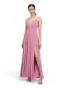 Vera Mont Abendkleid mit Lurexfaden in Rosé/Silver