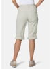 GOLDNER Capri-Funktionshose Carla Krempelbare Capri-Hose mit Funktion in sand