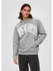 QS Sweatshirt in 94D0_grau meliert