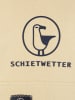 SCHIETWETTER SCHIETWETTER Hoodie Logoprint Toni in sand/navy