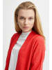 ICHI Cardigan IHALPA CA7 - 20110977  Langer Cardigan mit Taschen in Rot
