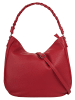 Samantha Look Handtasche echt Leder in rot