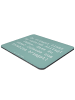 Mr. & Mrs. Panda Mousepad Spruch Glanz Putzfrau mit Spruch in Meeresbrise