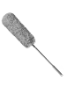 Intirilife Mikrofaser Staubwedel mit Teleskopgriff in Grau