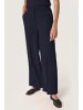 Soaked in Luxury Casual Hose SLCewtona Lockere Passform in Night Sky