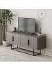 CALICOSY TV-Schrank TITAN in Braun - (W) 140  x (H) 55  x (L) 35  cm
