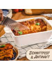 Praknu Auflaufform aus Keramik für 2 Personen - Für Lasagne, Tiramisu &