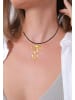 Elli Halskette 925 Sterling Silber Schleife in Gold