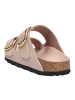 Birkenstock Tieffußbett Pantolette in beige