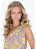 IZIA Women Dress in violet multicolor