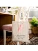 Mr. & Mrs. Panda Shopper-Tasche Axolotl Tanzen mit Spruch in Grau Pastell