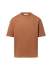 Selected T-Shirt SLHLooseOscar in braun