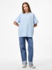 Pieces T-Shirt in Oversize in Cashmere Blue