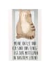 Mr. & Mrs. Panda Gartenlaterne Katze Sitzen mit Spruch in Transparent