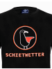 SCHIETWETTER SCHIETWETTER T-Shirt Fiete Feuerfest Stick in black-white