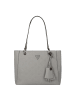 Guess Jena Schultertasche 37 cm in taupe logo