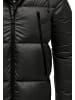 Humy Winterjacke mit Kapuze in Schwarz