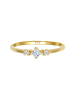 Elli DIAMONDS  Ring 585 Gelbgold Verlobungsring in Gold
