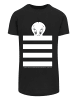 F4NT4STIC T-Shirt Looney Tunes Tweety Pie Striped Faux in schwarz