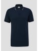 s.Oliver BLACK LABEL Polo-Shirt kurzarm in Blau