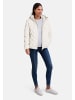 CASH-MERE.CH Padded Jacket mit Kapuze in Off White