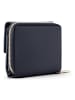 Lazarotti Bologna Leather Zip-Around Geldbörse Leder 12 cm navy
