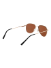 Serengeti Unisex Sonnenbrille Flieger Rose Gold