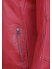 7eleven Lederjacke Lederjacke "SUSAN" in RED