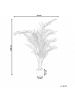 Beliani Kunstpflanze ARECA PALM in Gold - (W) 70 x (H) 160 x (L) 70 cm