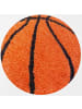 KADIMA DESIGN Teppich Kinder Hochflor Basketball Motiv Polypropylen Kinderzimmer