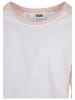 Urban Classics Urban Classics Longsleeves in white/pink