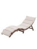 home24 Klappbare Gartenliege Yomi in Beige