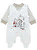 TupTam Baby Unisex Strampler-Set mit Aufdruck Spruch 2-tlg in weiß Modell 2