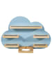 home24 Regal für Hörfiguren WOLKE in Hellblau