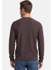 S. Oliver Pullover Basic in Dunkelblau / braun
