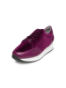 VITAFORM Echt Leder & vitaform Stretch Sneaker in aubergine