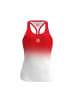 BIDI BADU Crew Junior Tank - black in Rot/Weiß