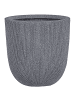 Beliani Outdoor Blumentopf CHIOS in Grau - (W) 44 x (H) 48 x (L) 44 cm