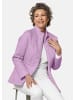 GOLDNER Jacke mit floraler Steppung in pastelllila