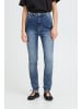 ICHI Jeans IHTWIGGY Slim fit in Medium blue