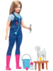 Mattel Barbie Puppe 65. Jubiläum +10 Zubehörteile Hoftierärztin-Set 3+ HRG42