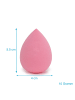 Intirilife 5er Set Make Up Schwamm Kosmetik Schmink Schwämmchen Sponge in Hell Rosa