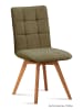 58 aufm Kessel ESSZIMMERSTUHL (2er-Set) Dinny 47x91x60 Eiche geölt/Olivgrün