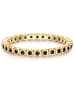 Glanzstücke München Ring aus Sterling Silber mit Zirkonia in gelbgold