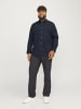 JACK & JONES PLUS Freizeithemd in Navy Blazer