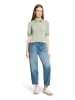 CARTOON Used Look-Jeans mit Waschung in Blau