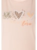 More & More Herzprintshirt in sorbet peach