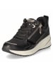 Tamaris Schnürhalbschuh in schwarz