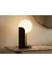 The Lumine Tischlampe 8091 in Schwarz / Weiß – (B)15 x (H)30 x (T)15 cm