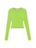 myMo Pullover in LIMETTE